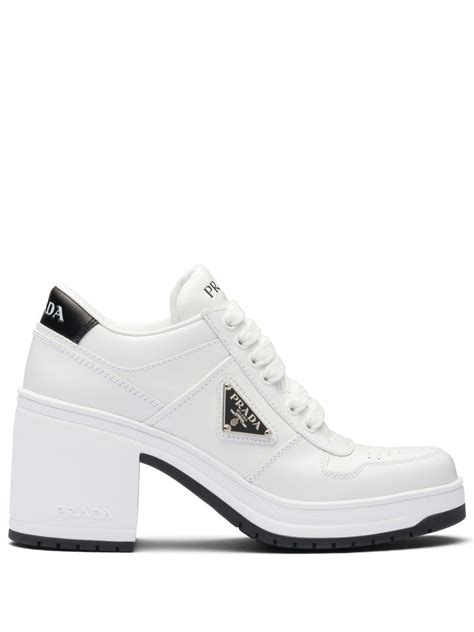 prada downtown sneakers women's|Prada female sneakers.